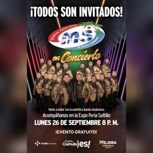 Banda Sinaloense MS en Saltillo 2022