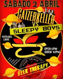 CAIZERKELLER vs SLEEPY BOYS (Indie, Alt, Garage Rock Independiente)