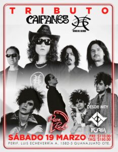 Doble Tributo Héroes del Silencio + Caifanes