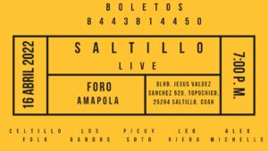 S A L T I L L O L I V E