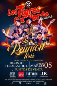Los Tigres del Norte en Saltillo 2022