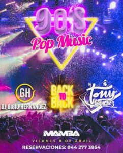 90’s Pop Music en Mamba Vivo Bar
