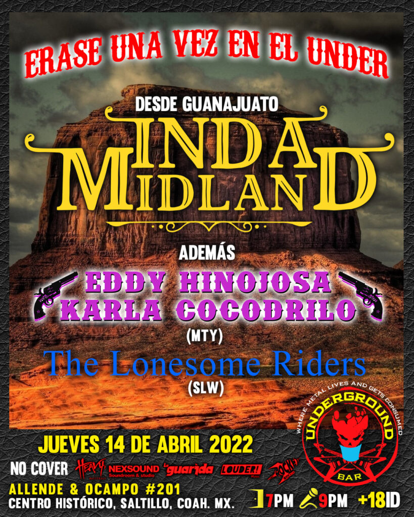 Erase una vez en el Under: Inda Midland desde Guanajuato