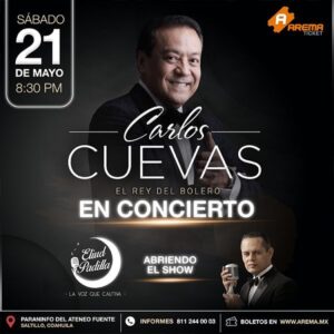 Carlos Cuevas en Saltillo
