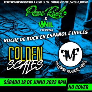 Noche de Rock en Español e Inglés