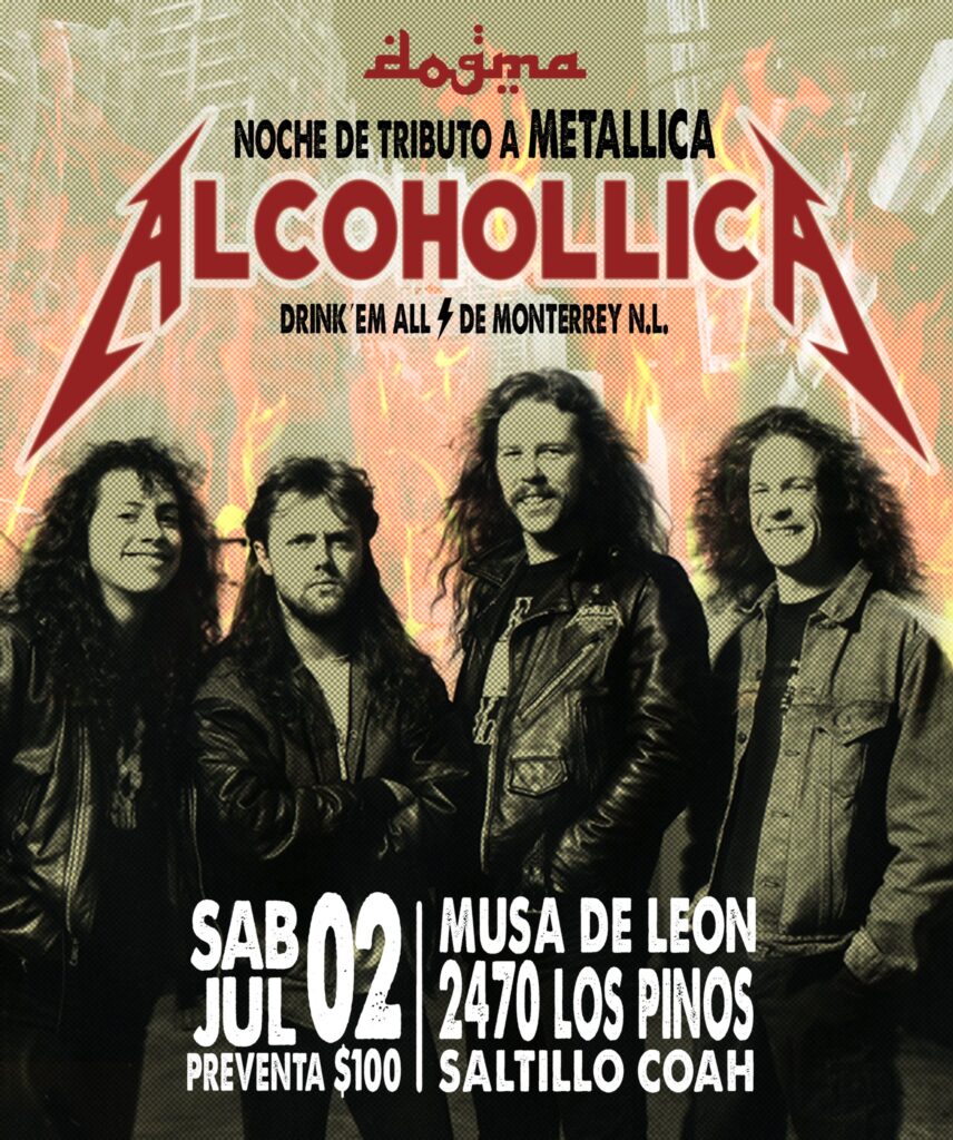 Noche de Tributo a Metallica por Alcohollica