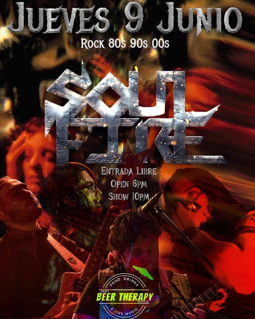 SOULFIRE Rock 80s 90s 00s