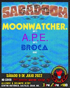Sabadoom en Underground Bar
