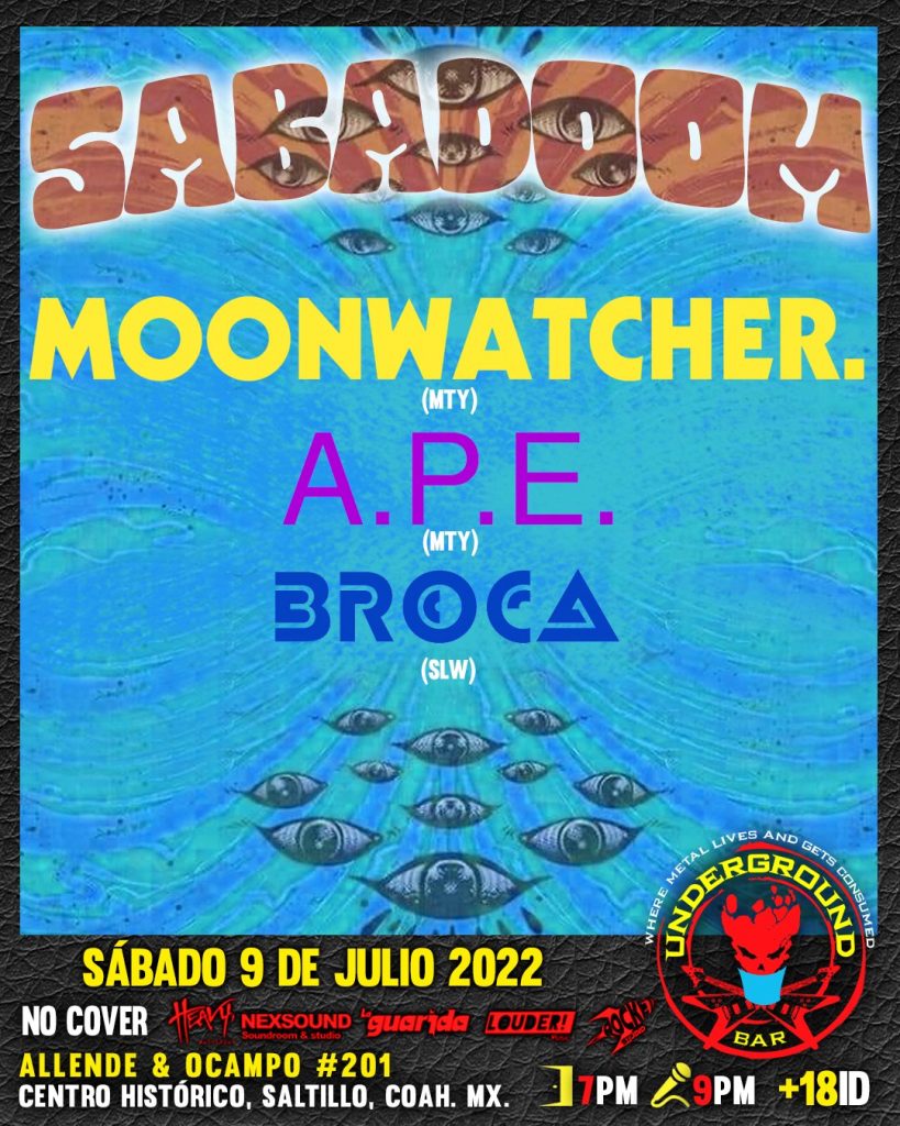 Sabadoom en Underground Bar