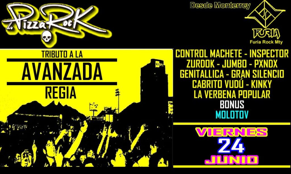 TRIBUTO A LA AVANZADA REGIA x Furia Rock Mty