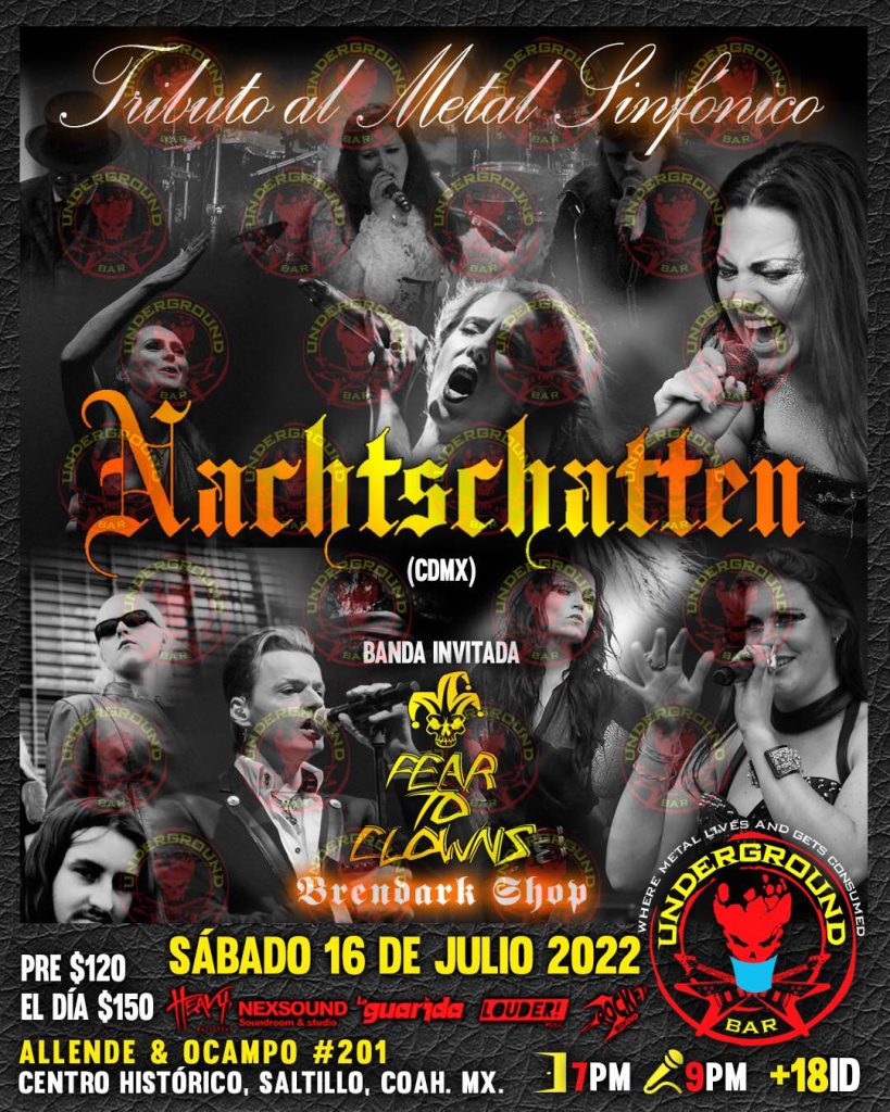 Tributo al Metal Sinfónico en Underground Bar