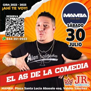 Alan Saldaña en Mamba Vivo Bar