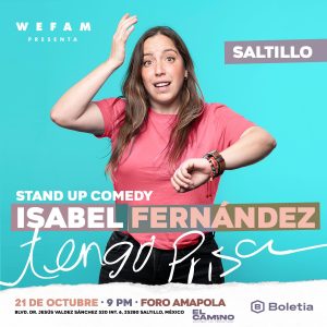 Isabel Fernández en SALTILLO