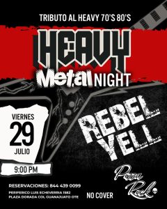 REBEL YELL en Pizza Rock