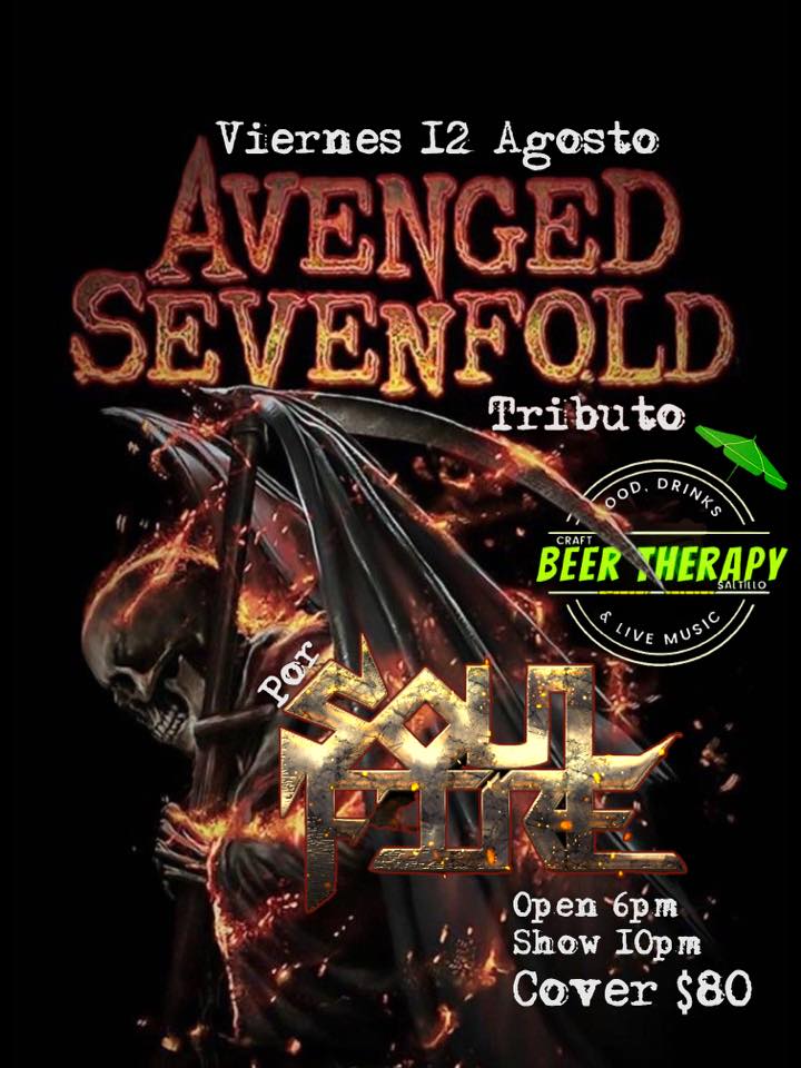 AVENGED SEVENFOLD Tributo por SOULFIRE