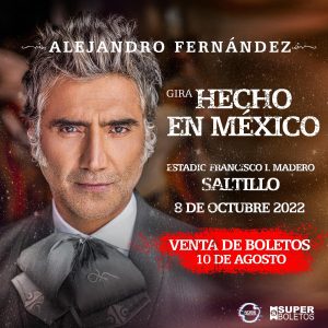 Alejandro Fernández en Saltillo