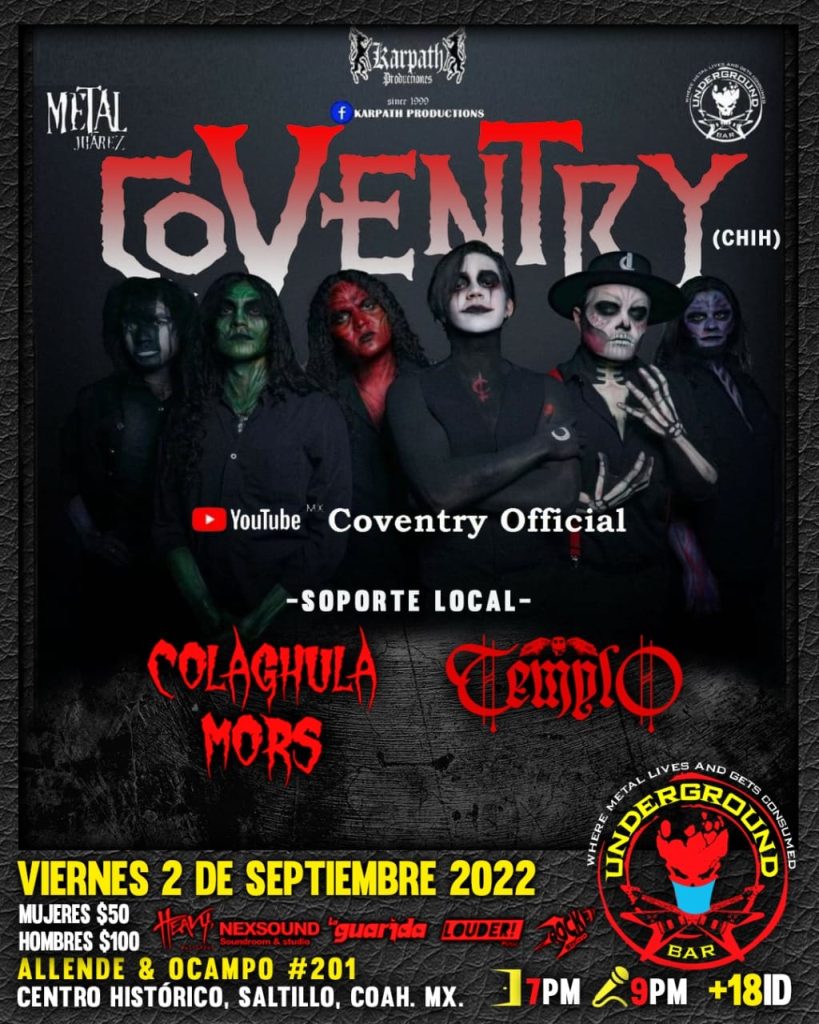 Coventry en Underground Bar