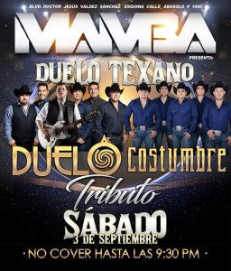 Duelo Texano en Mamba Vivo Bar