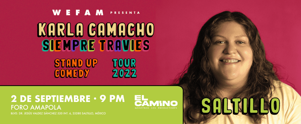 Karla Camacho en SALTILLO