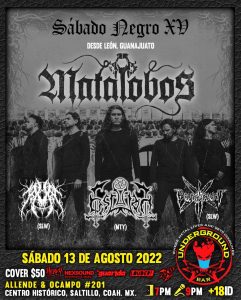 Matalobos en Underground Bar
