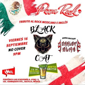 BLACK CAT en Pizza Rock