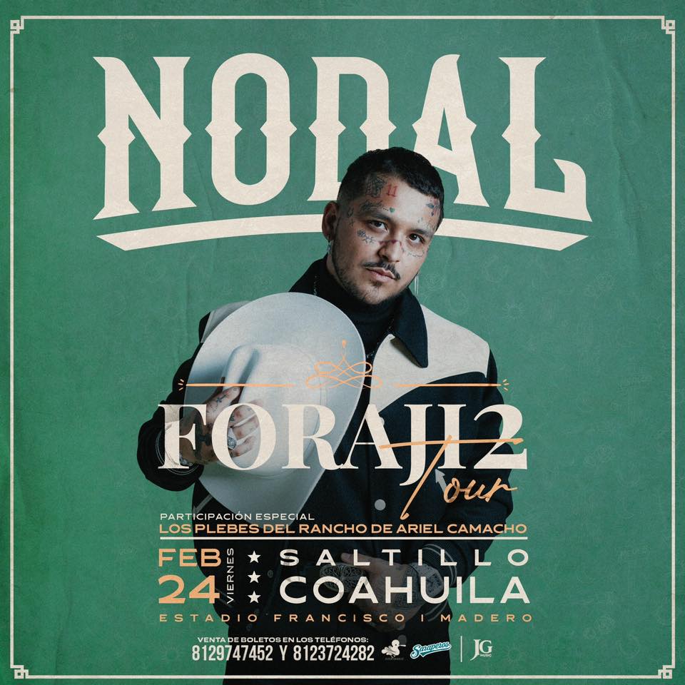 Christian Nodal en Saltillo