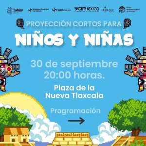 Proyección cortos para niños y niñas