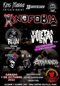 XENOFOBIA en Saltillo, 30 años de violetas violentas