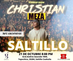 Christian Meza en Saltillo