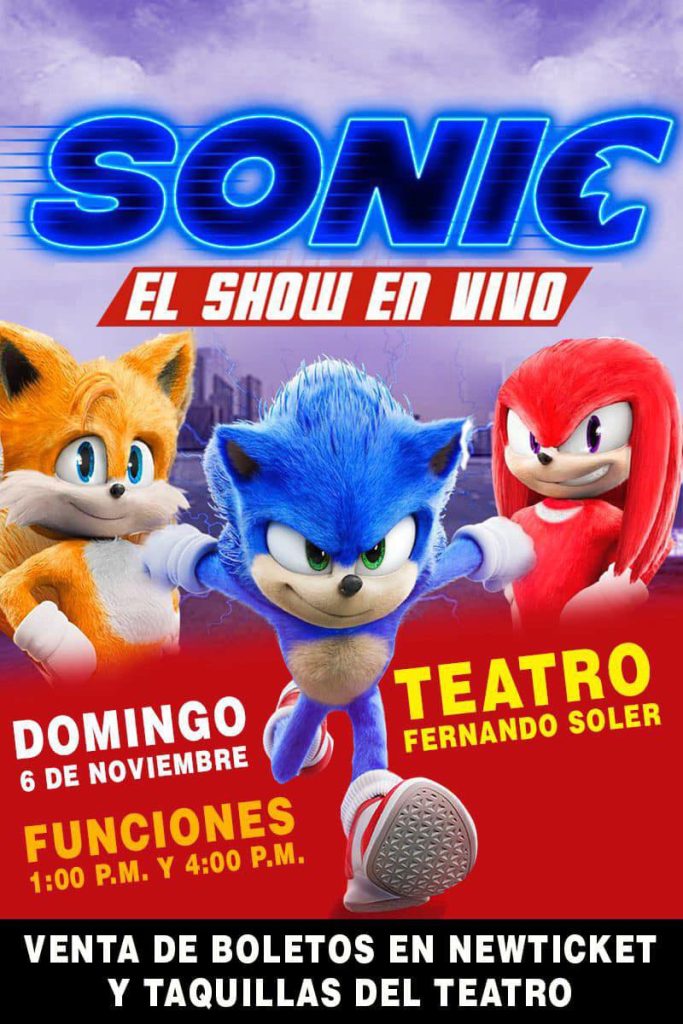 Sonic y sus amigos en Saltillo