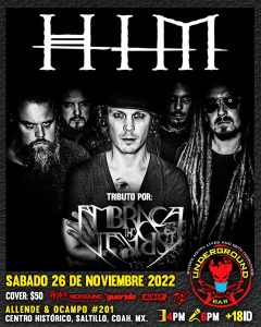 Tributo a HIM en Underground Bar