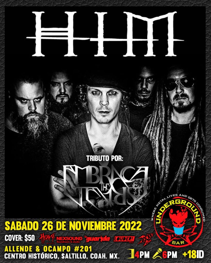 Tributo a HIM en Underground Bar