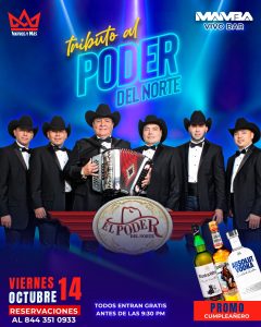 Tributo al Poder del Norte en Mamba Vivo Bar