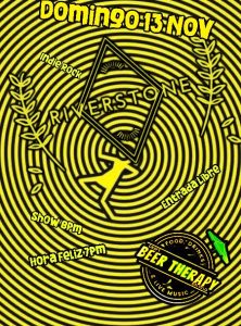 RIVERSTONE Indie Rock en Beer Therapy