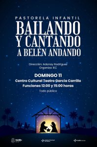 Pastorela infantil: Bailando y cantando a Belén andando