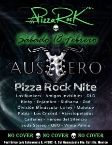 AUSTERO en Pizza Rock