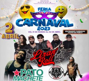 Liran’ Roll, Pato Machete y Golden Robots en Saltillo