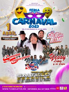 Los Socios del Ritmo, Sonora Tropicana y Chamo Swing en Saltillo