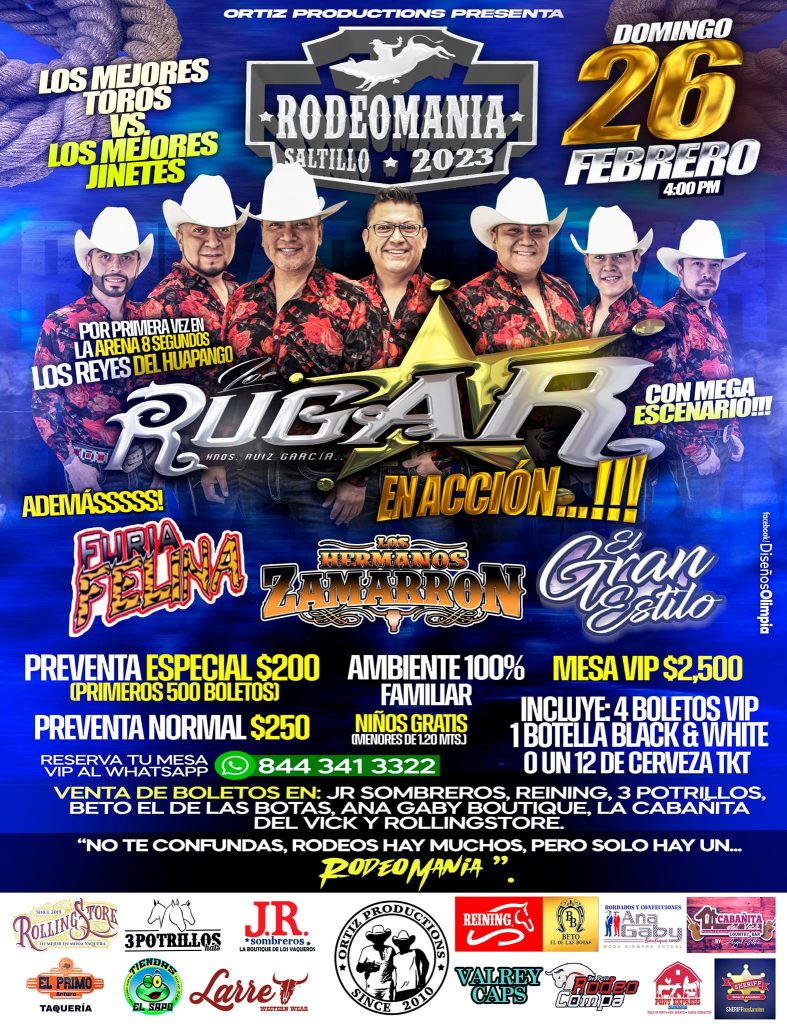 RODEOMANIA SALTILLO 2023