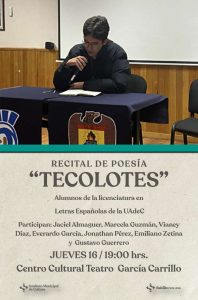 Recital de poesía ‘Tecolotes’