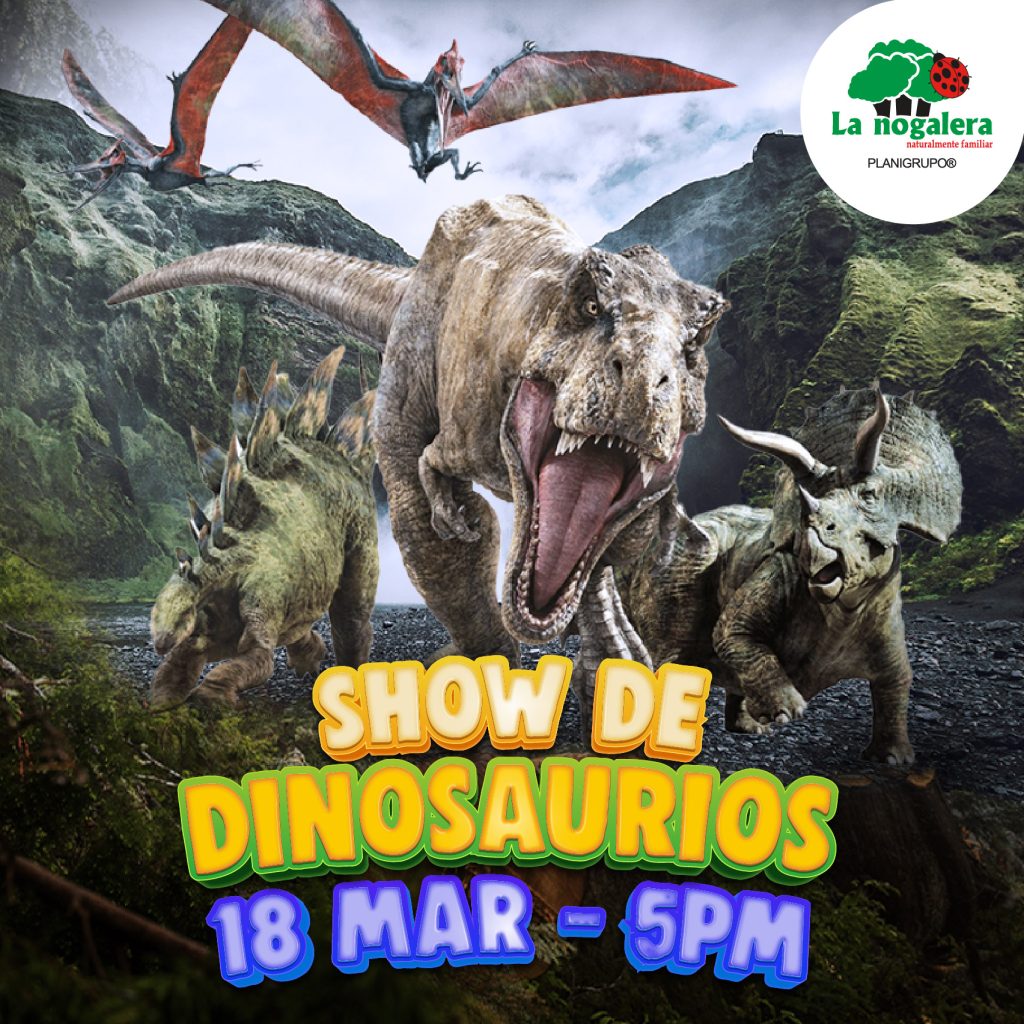 Evento infantil: SHOW DE DINOSAURIOS