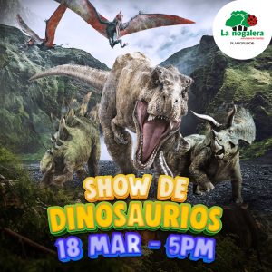 Evento infantil: SHOW DE DINOSAURIOS