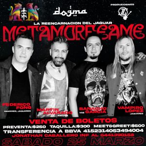 METAMORFEAME: La reencarnación del Jaguar en Dogma