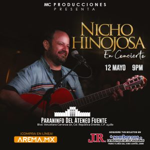 Nicho Hinojosa en concierto