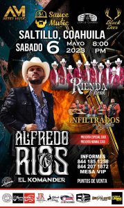 ALFREDO RIOS EL KOMANDER en El lienzo Charro