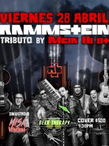 RAMMSTEIN Tributo by Main Blot / Invitado Misa Venenna en Beer Therapy