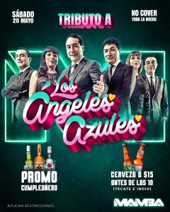 Tributo a Los Ángeles Azules en Mamba Vivo Bar