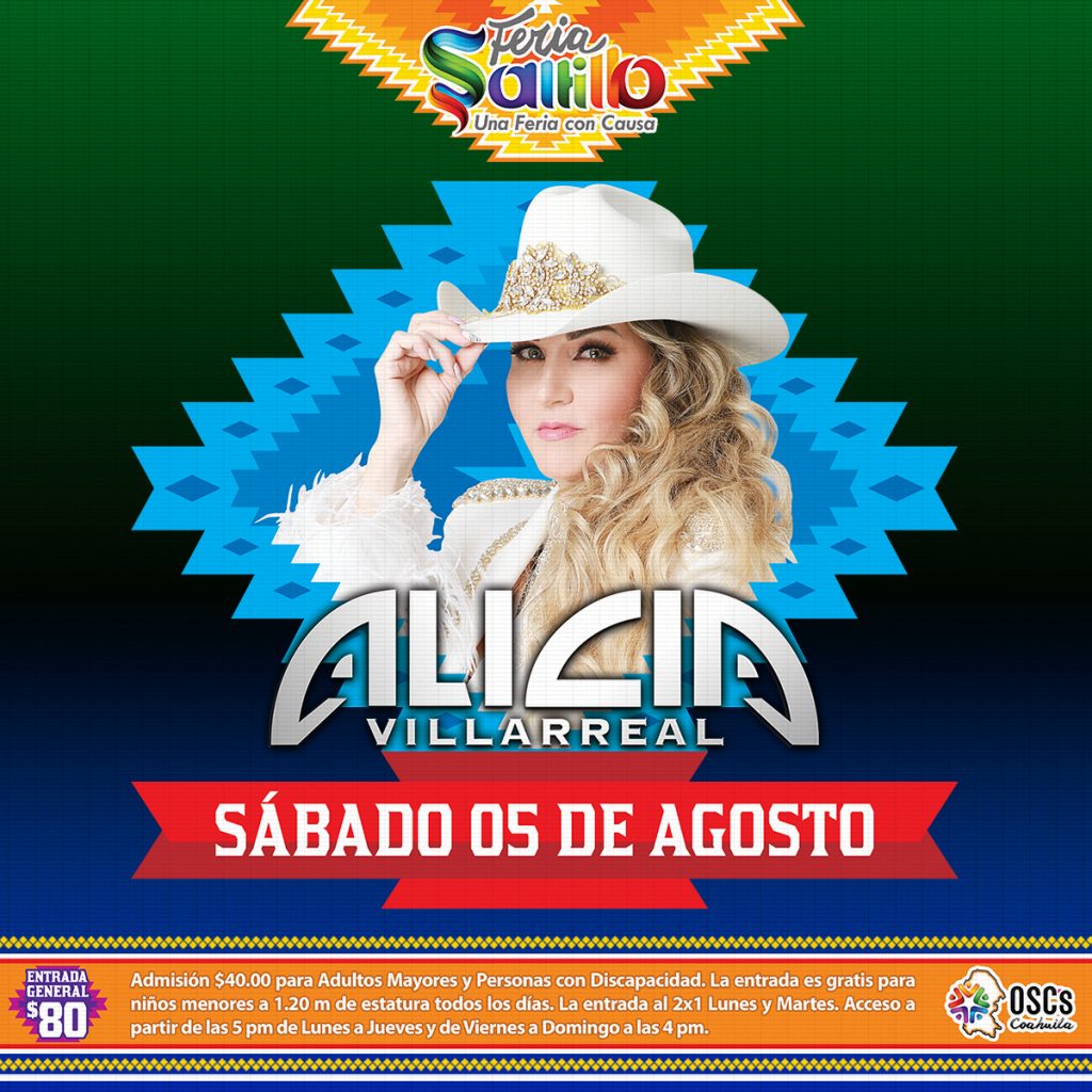 Feria Saltillo 2023: Alicia Villarreal