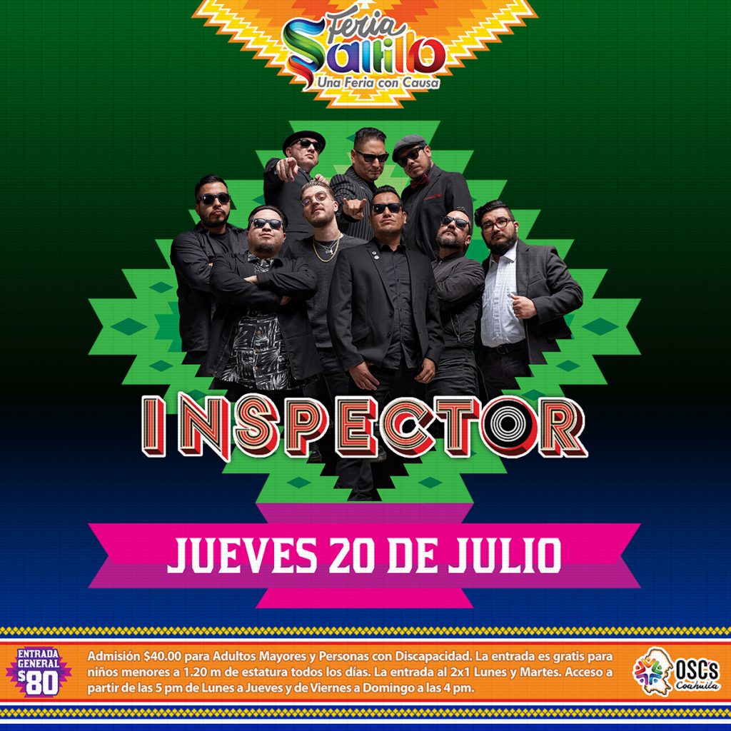 Feria Saltillo 2023: Inspector