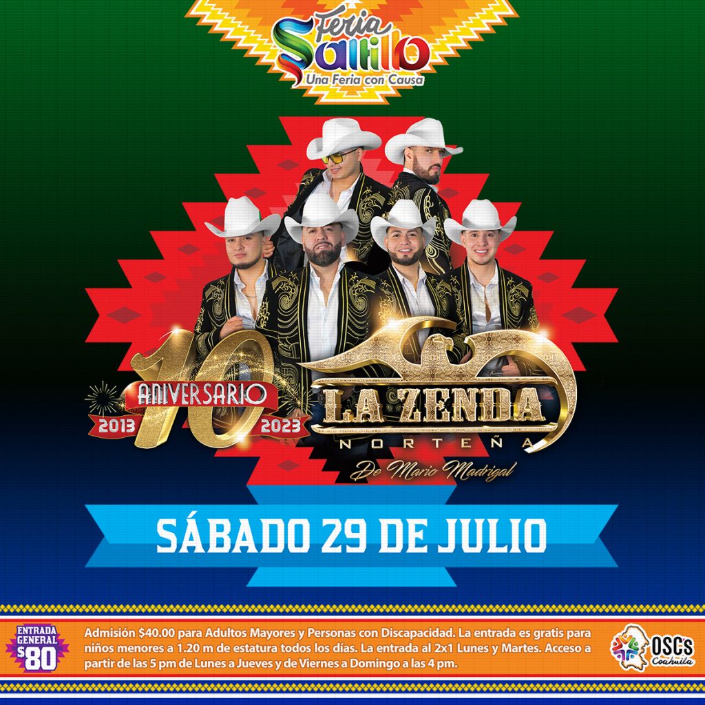Feria Saltillo 2023: La Zenda Norteña